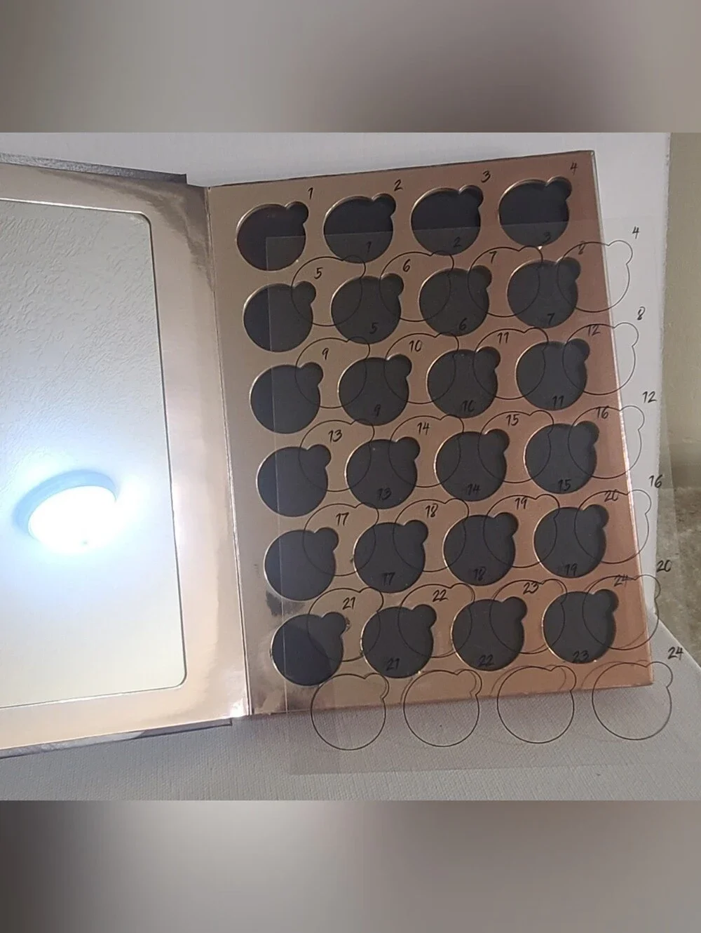 Coloured Raine Book Of Shades Eyeshadow Palette